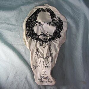 Rare Vintage 90s Charles Manson Bizarre Magazine ICONS Inflatable DOLL (T236)